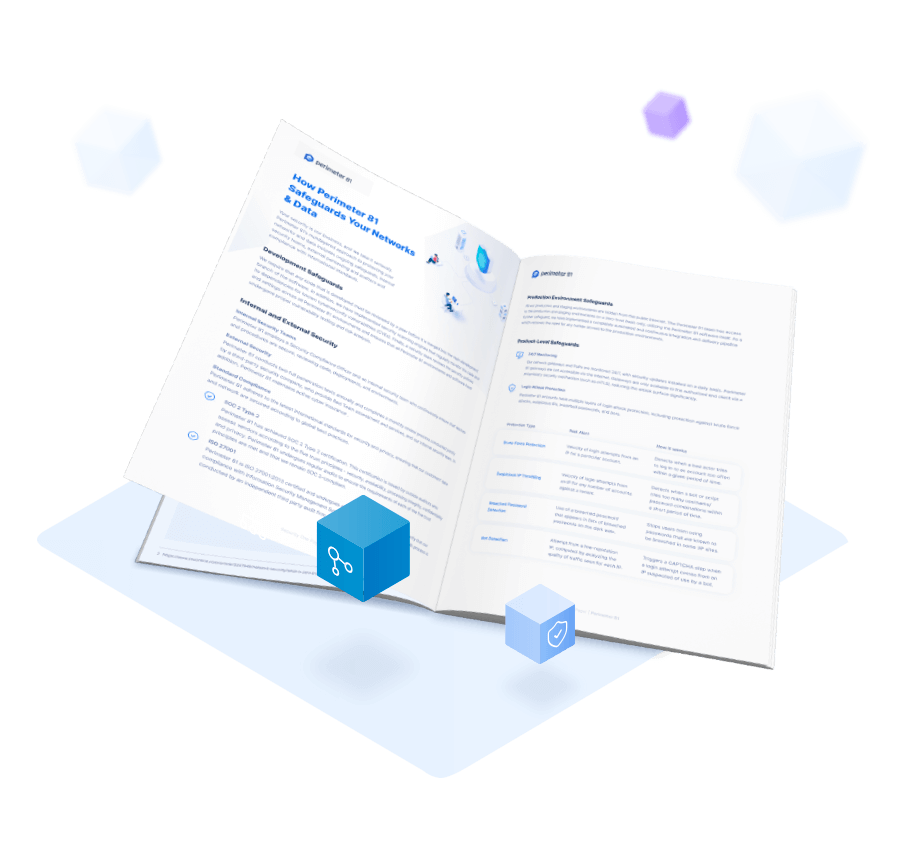 How Perimeter 81 Safeguards Your Networks & Data Datasheet