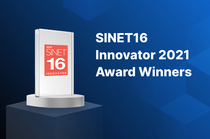 SINET16 Innovator Award Winner