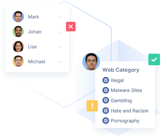 Control Internet access