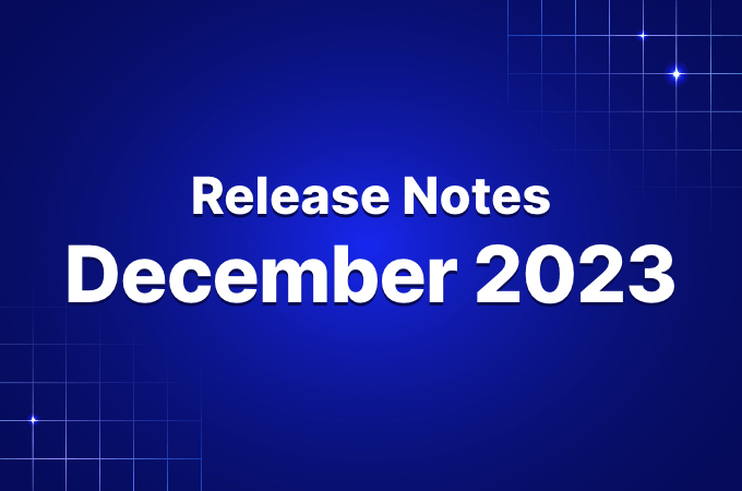 Release - December 2023